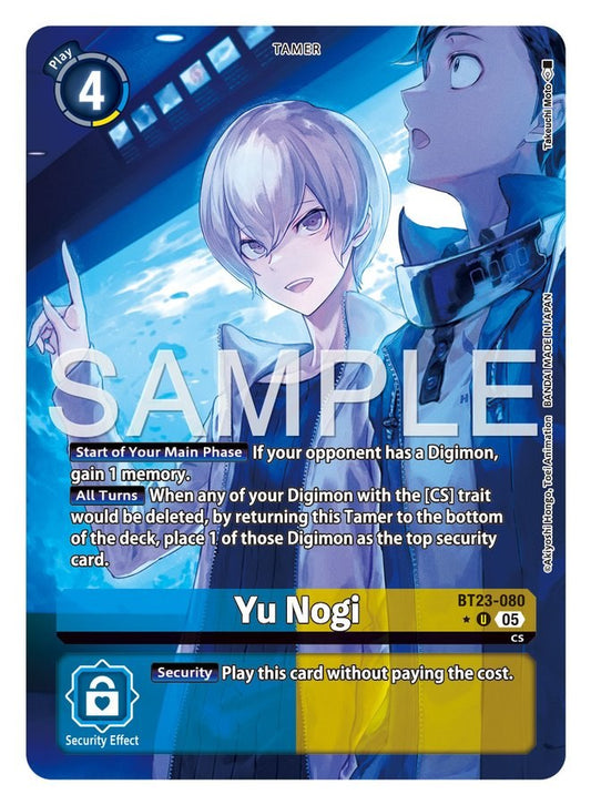 Yu Nogii [BT23-080] Alternate Art