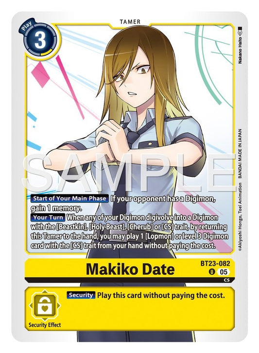 Makiko Date [BT23-082]