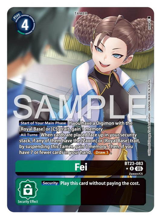 Fei [BT23-083] Alternate Art