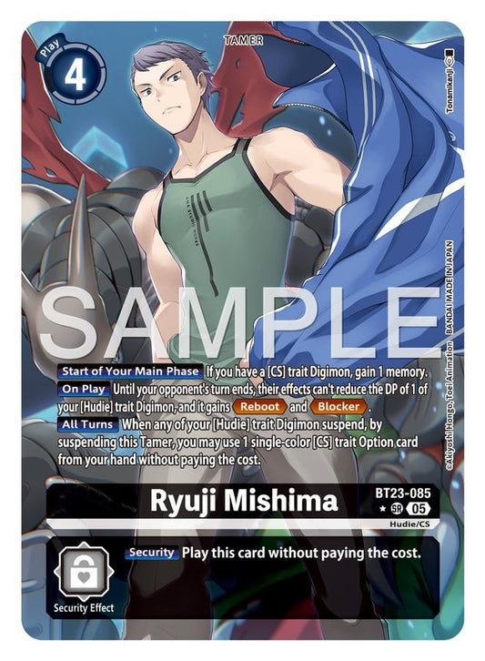 Ryuji Mishima [BT23-085] Alternate Art
