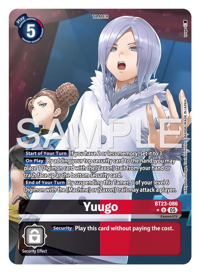 Yuugo [BT23-086] Alternate Art