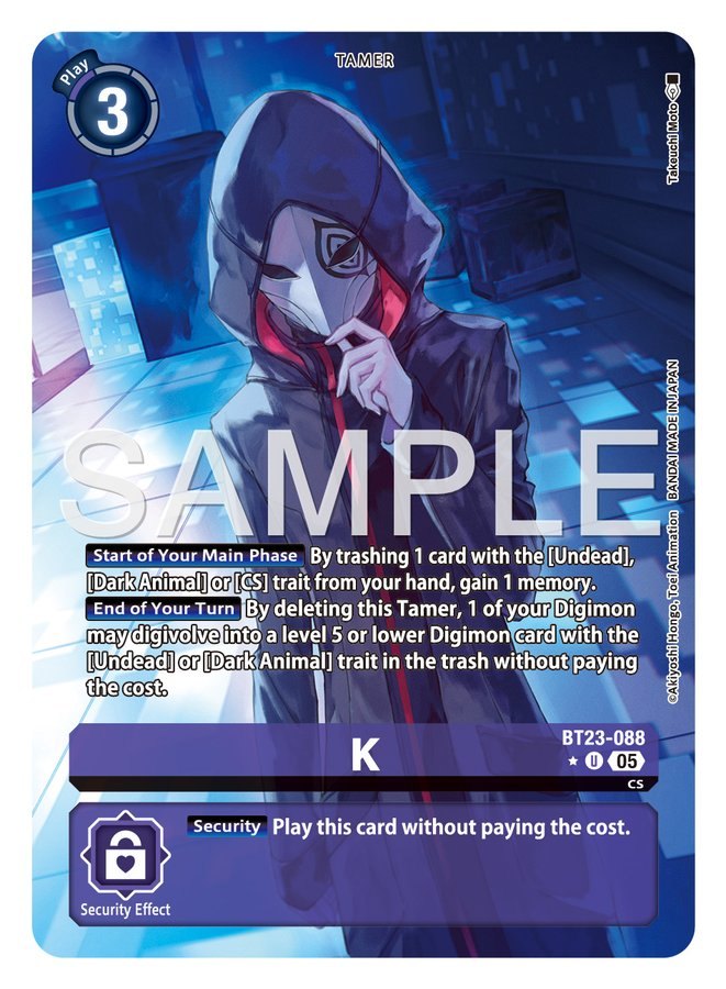 K [BT23-088] Alternate Art