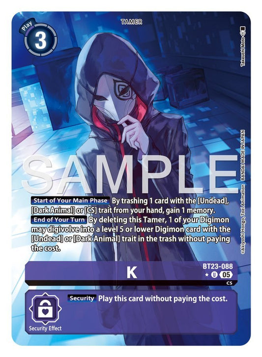K [BT23-088] Alternate Art