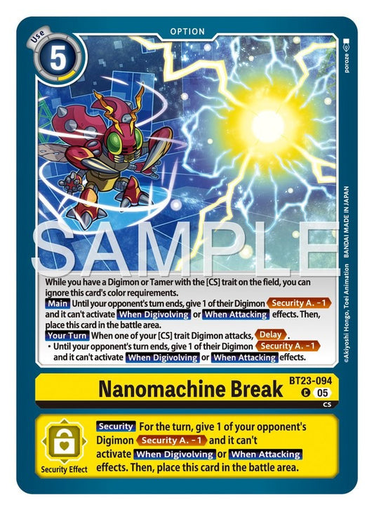 Nanomachine Break [BT23-094]