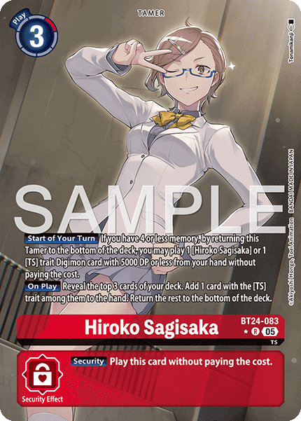Hiroko Sagisaka [BT24-083] Rare Alt Art