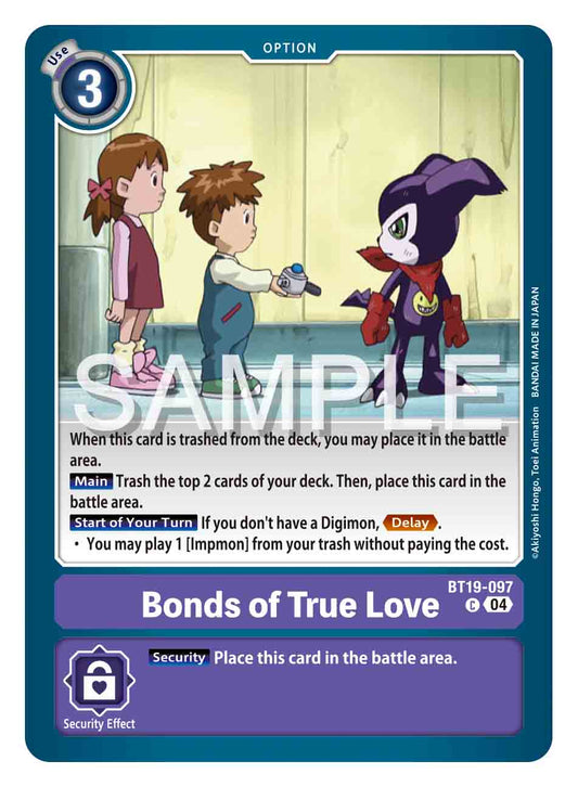 Bonds of True Love [Bt19-097]