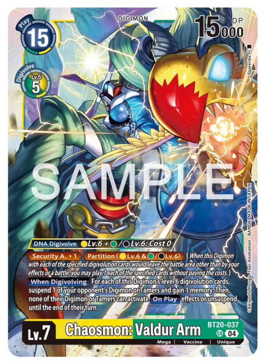 Chaosmon: Valdur Arm [BT20-037]