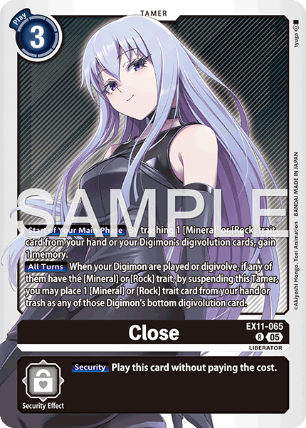 Close [EX11-065] Rare
