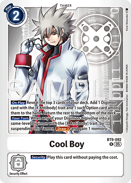 Cool Boy [BT09-092] Rare