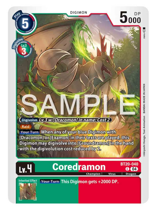 Coredramon [Bt20-040]