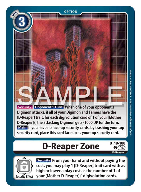 D-Reaper Zone [Bt19-100]