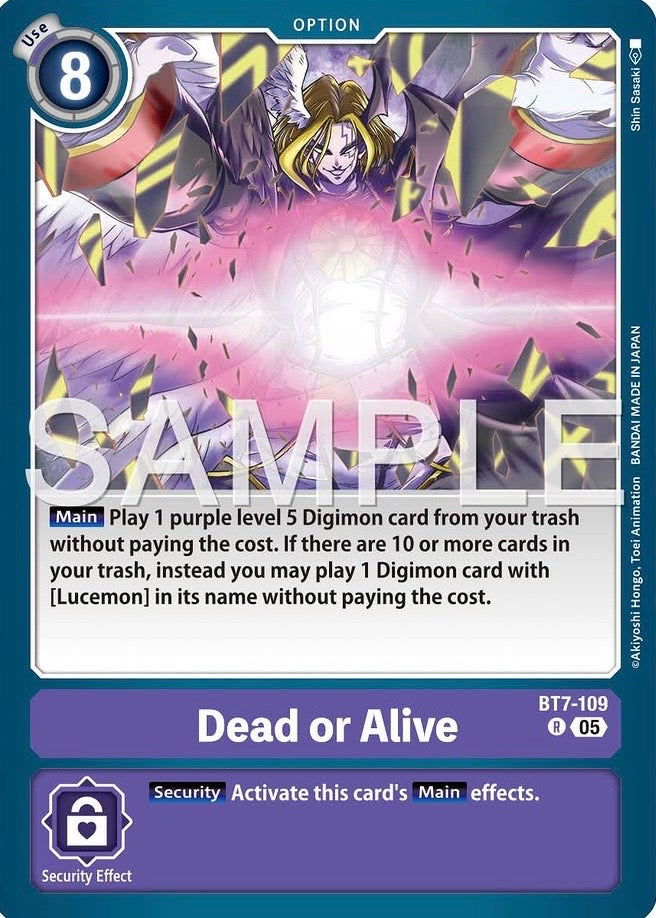 Dead or Alive [BT07-109] Rare