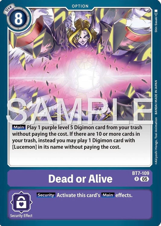 Dead or Alive [BT07-109] Rare