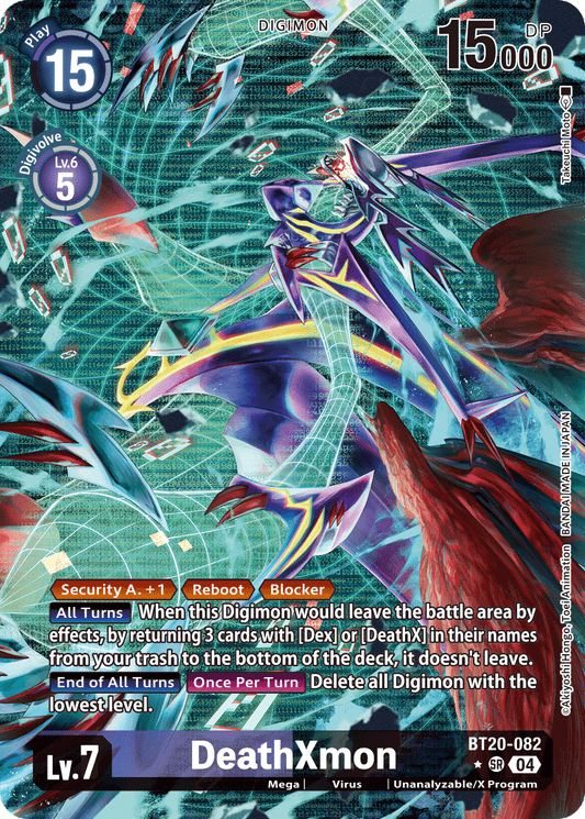 DeathXmon [BT20-082] Super Rare Alternate Art