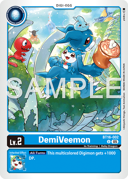 DemiVeemon [BT16-002] Uncommon