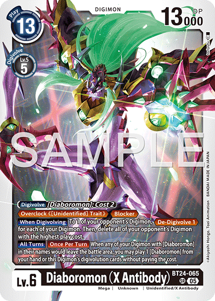 Diaboromon (X Antibody) [BT24-065] Super Rare