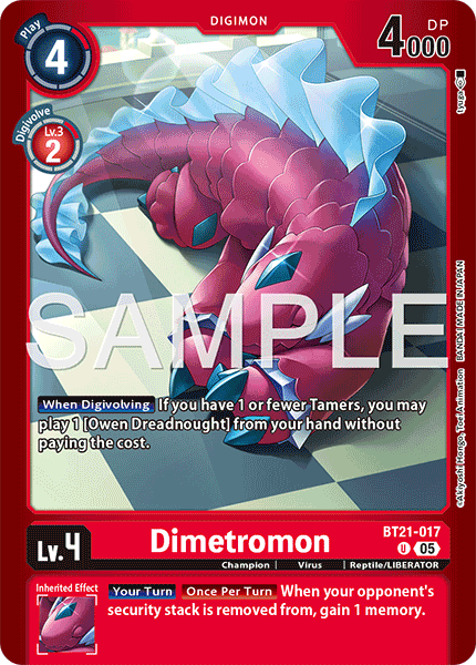 Dimetromon [Bt21-017] - Uncommon