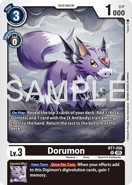 Dorumon [BT07-056] Rare