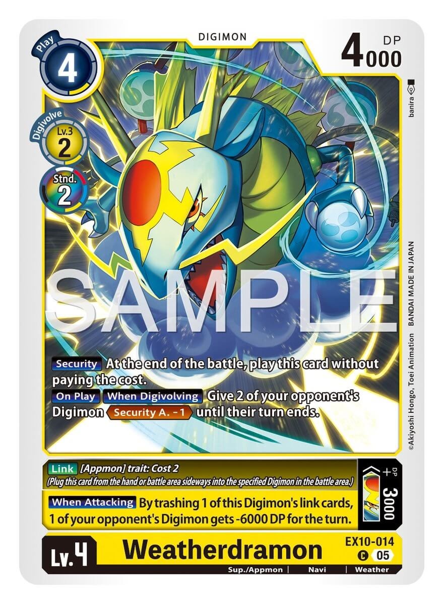 Weatherdramon [EX10-014]