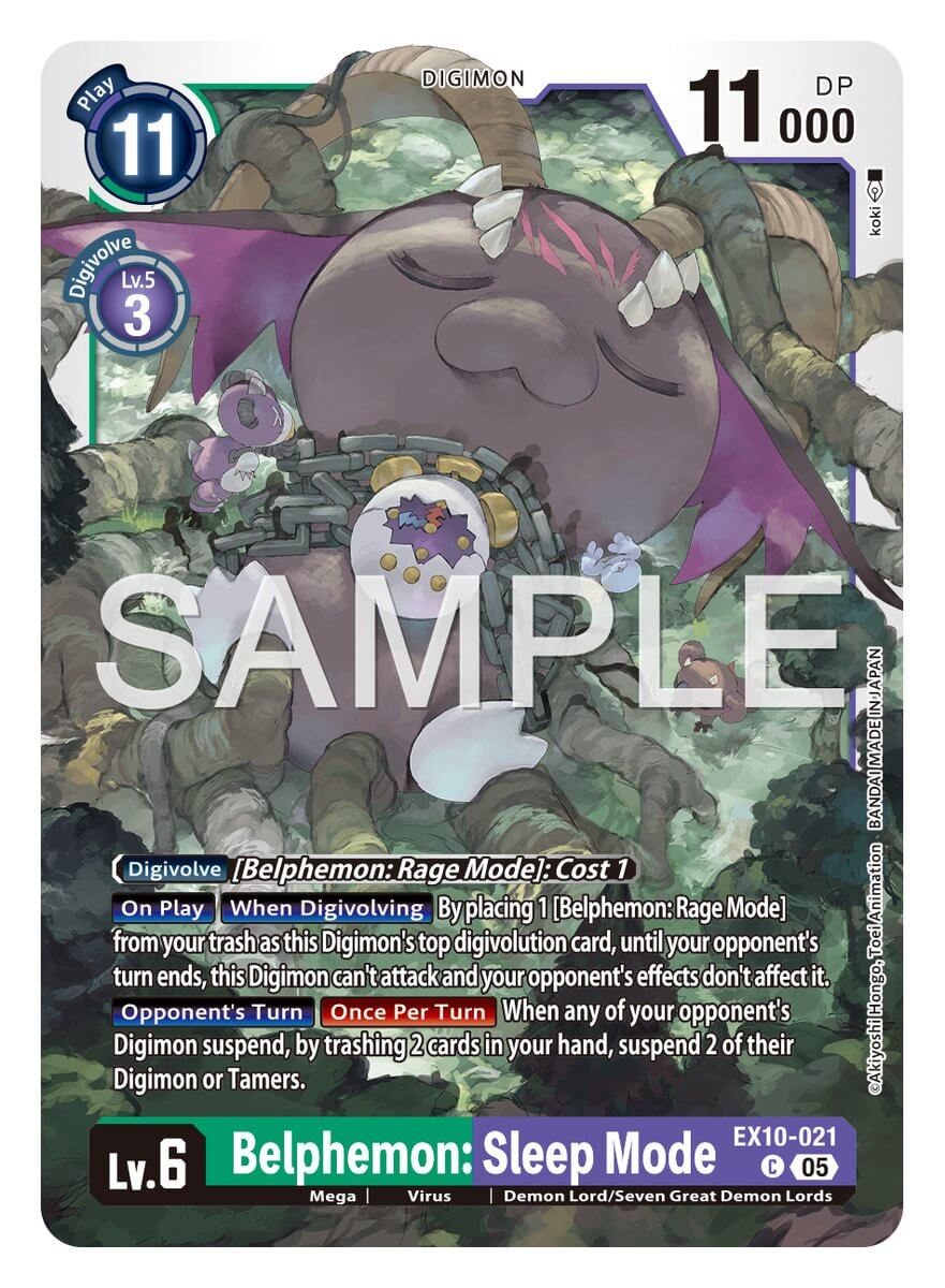 Belphemon: Sleep Mode [ex10-021]