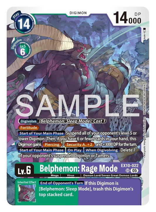 Belphemon: Rage Mode [EX10-022]
