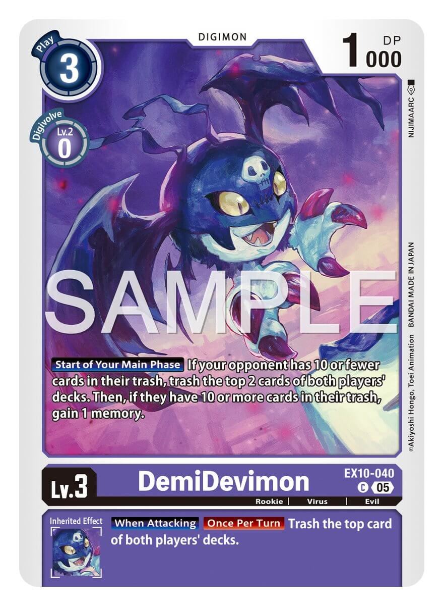 DemiDevimon [EX10-040]