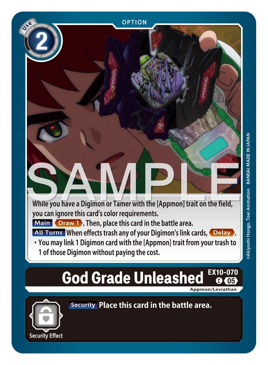 God Grade Unleashed [EX10-070]