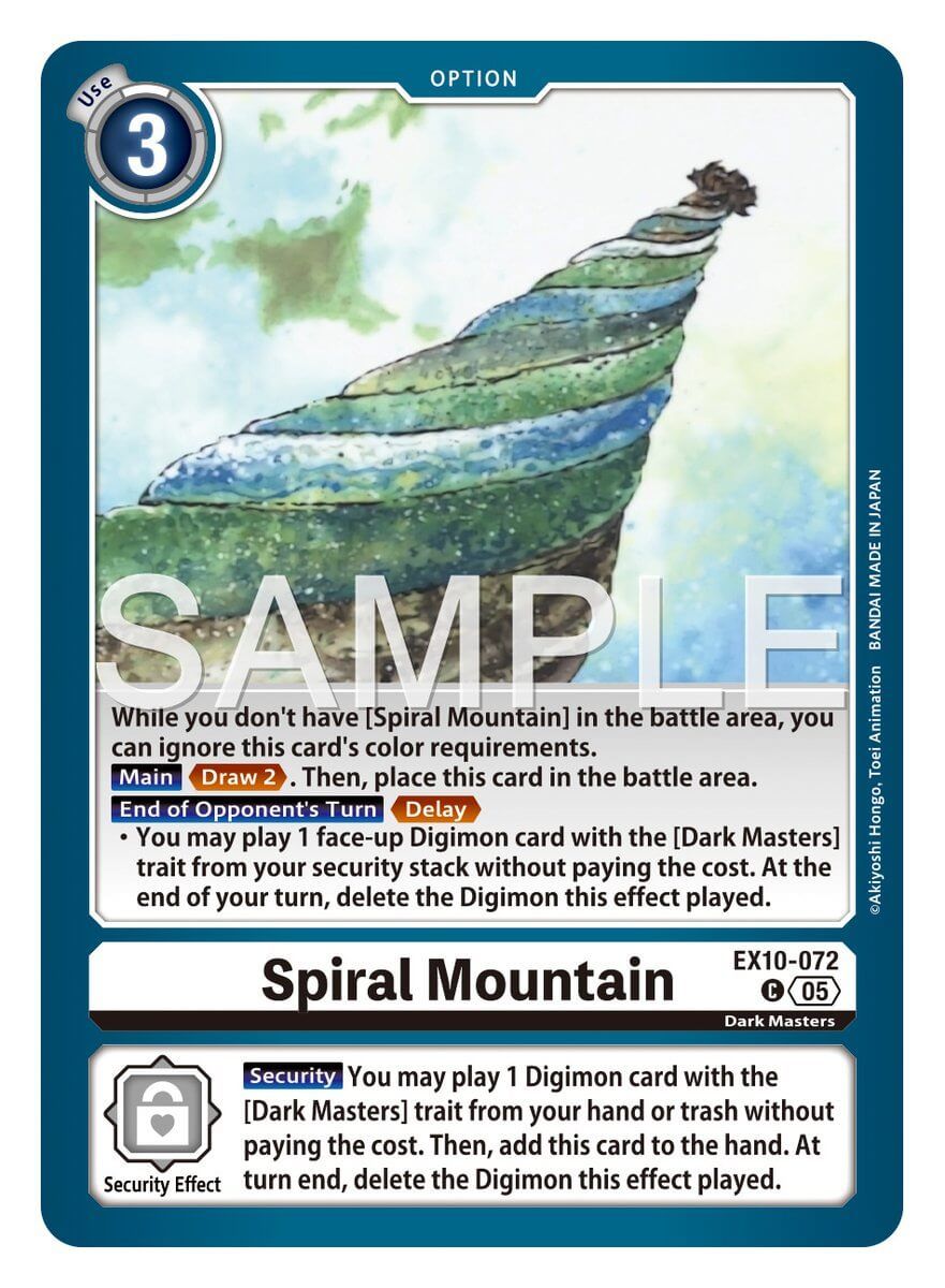 Spiral Mountain [EX10-072]