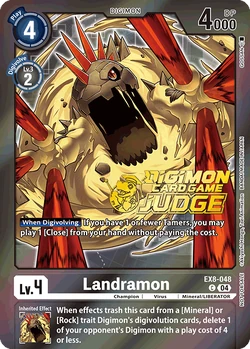 Landramon EX8-48 Judge Stamp