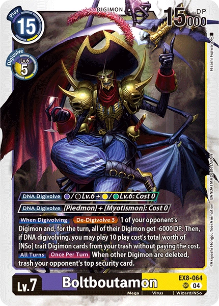 Boltboutamon [EX8-064] - Super Rare