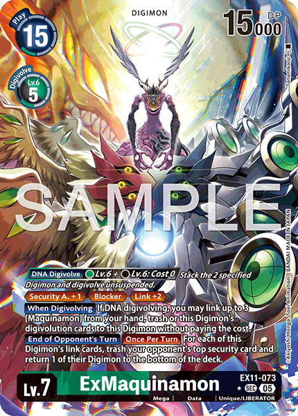 ExMaquinamon [EX11-073] Secret Alt Art