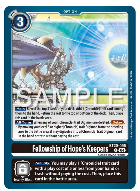 Fellowship of Hope's Keepers [Bt20-095]