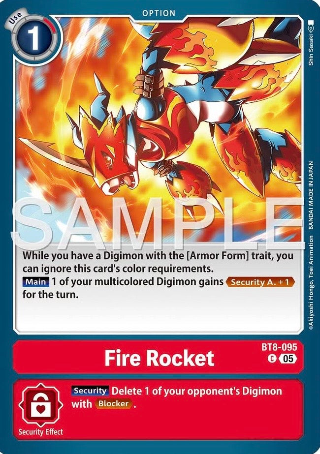 Fire Rocket [BT08-095] Common