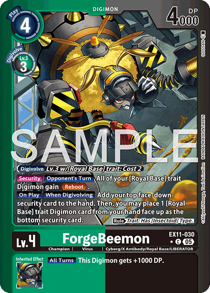 ForgeBeemon [EX11-030] Alt Art