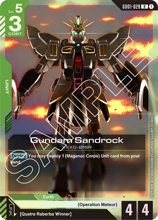 Gundam Sandrock [GD01-028]