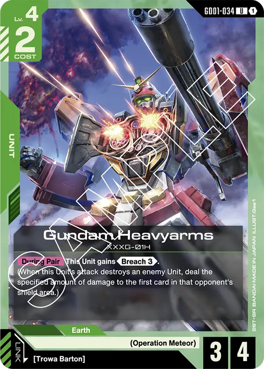 Gundam Heavyarms [GD01-034]