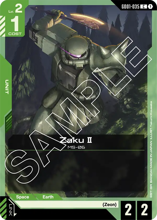 Zaku II [GD01-035]