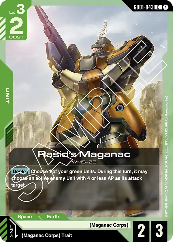 Rasids Maganac [GD01-043]