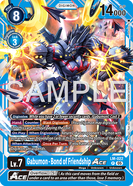 Gabumon - Bond of Friendship [LM-022] Promo