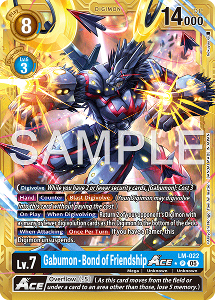 Gabumon - Bond of Friendship [LM-022] Promo Alt Art