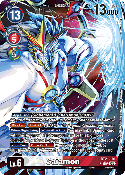Gaiamon [BT21-101] - Secret Alt Art
