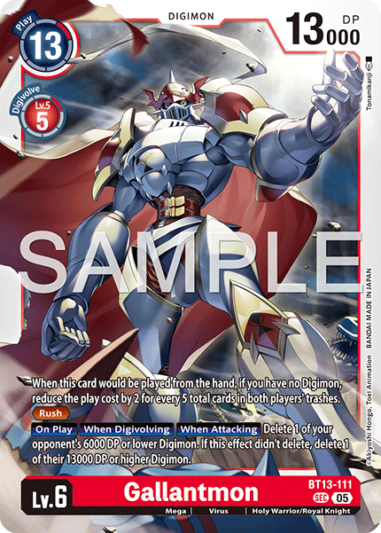 Gallantmon [BT13-093] Secret