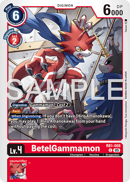 Gammamon [RB01-008] Common