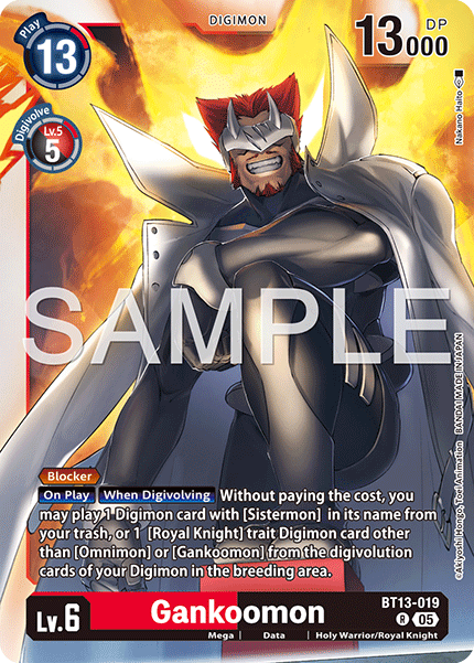 Gankoomon [BT13-019] Rare