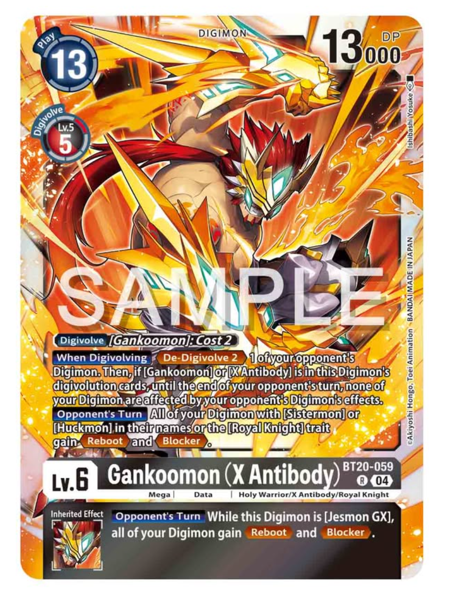 Gankoomon (X Antibody) [Bt20-059]