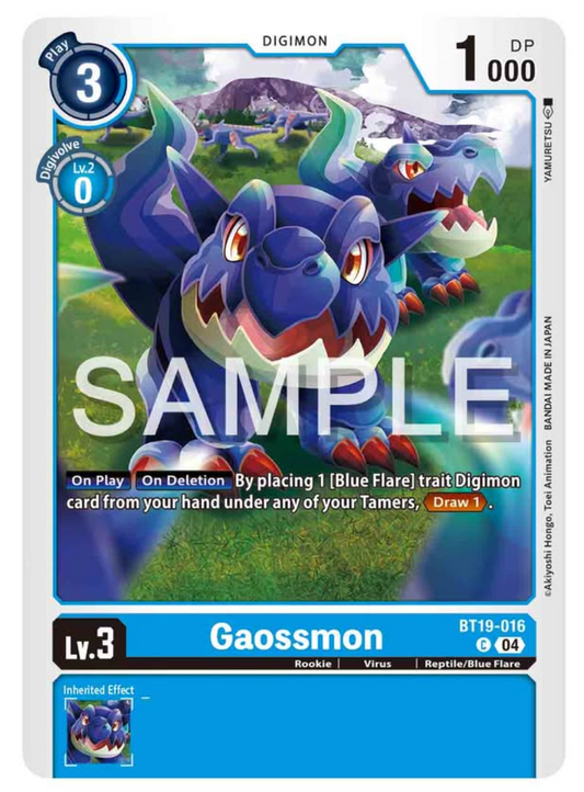 Gaossmon [Bt19-016]