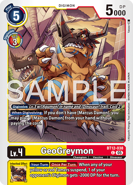 GeoGreymon [BT12-038] Common