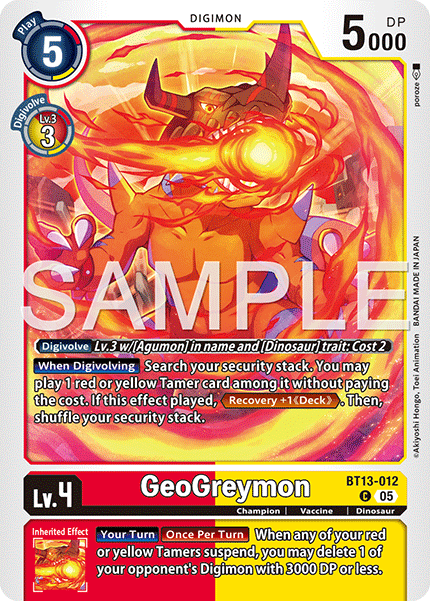GeoGreymon [BT13-012] Common