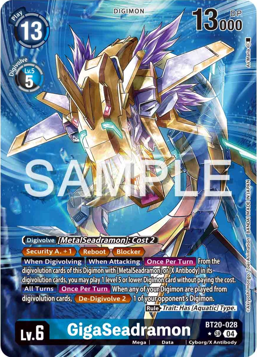 GigaSeadramon [BT20-028] Alternate Art