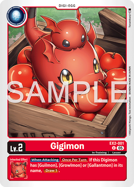 Gigimon [EX02-001] Uncommon